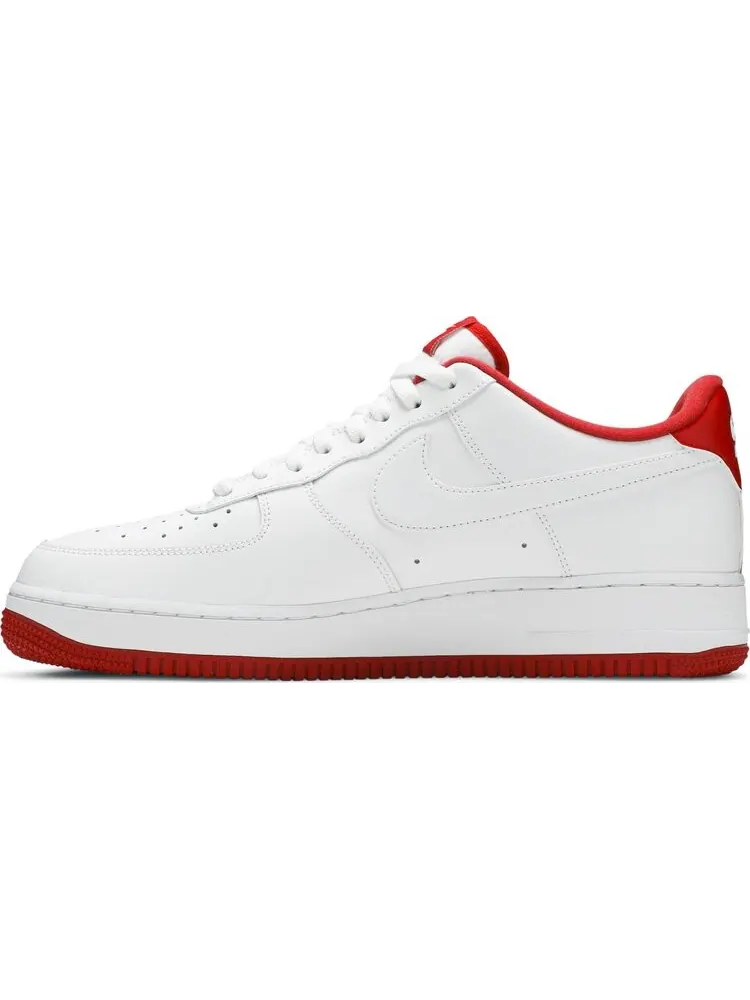 Кроссовки Nike Air Force 1 Low 'University Red' — изображение 3 из 8, белый