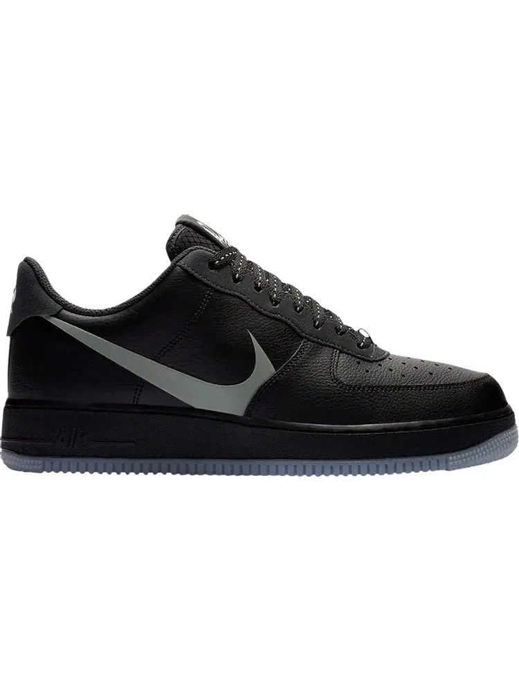 Кроссовки Nike Air Force 1 Low 'Grey Swoosh' — изображение 1 из 1, черный