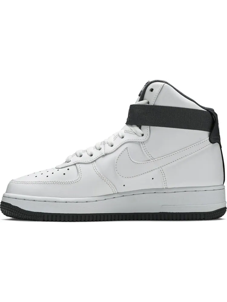 Кроссовки Nike Air Force 1 High 'Charcoal' — изображение 3 из 8, белый