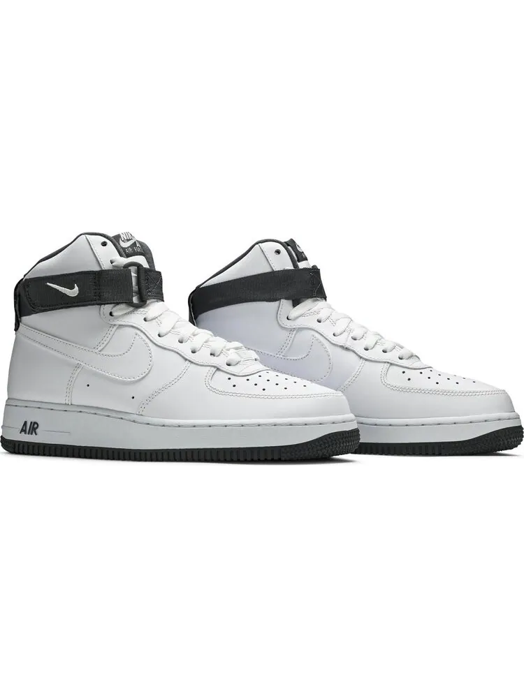 Кроссовки Nike Air Force 1 High 'Charcoal' — изображение 8 из 8, белый