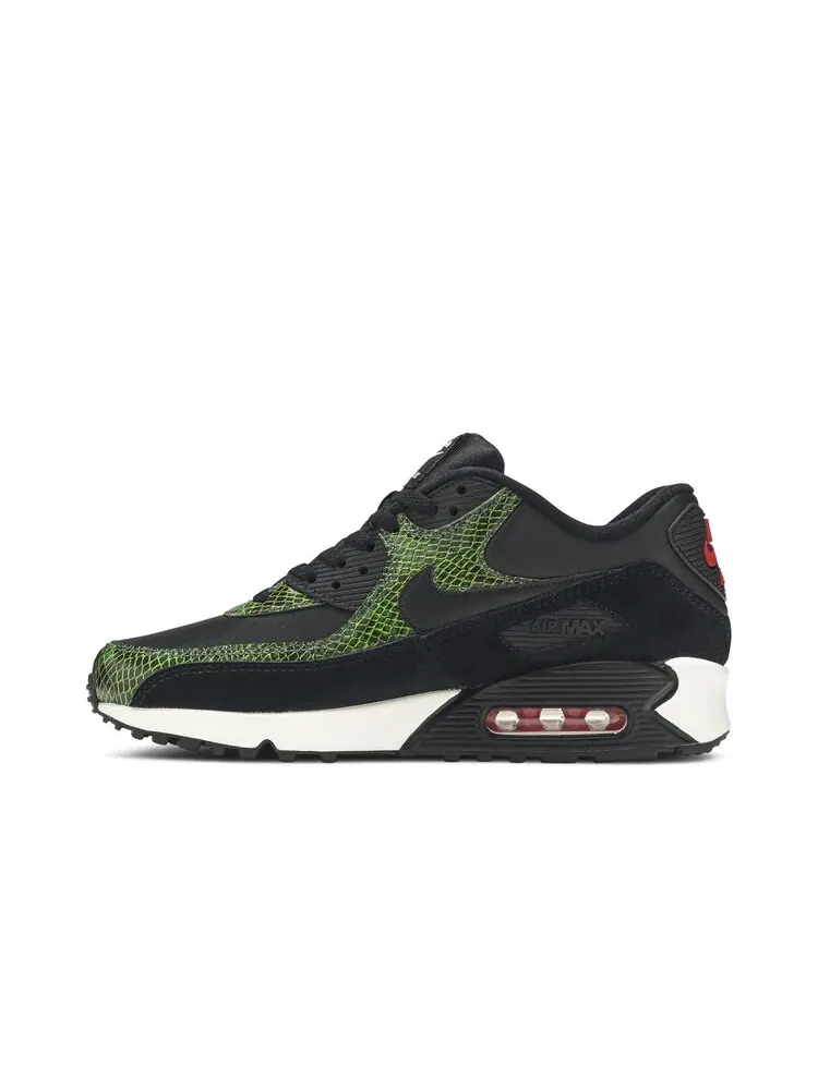 Кроссовки Nike Air Max 90 'Green Python' — изображение 3 из 3, зеленый
