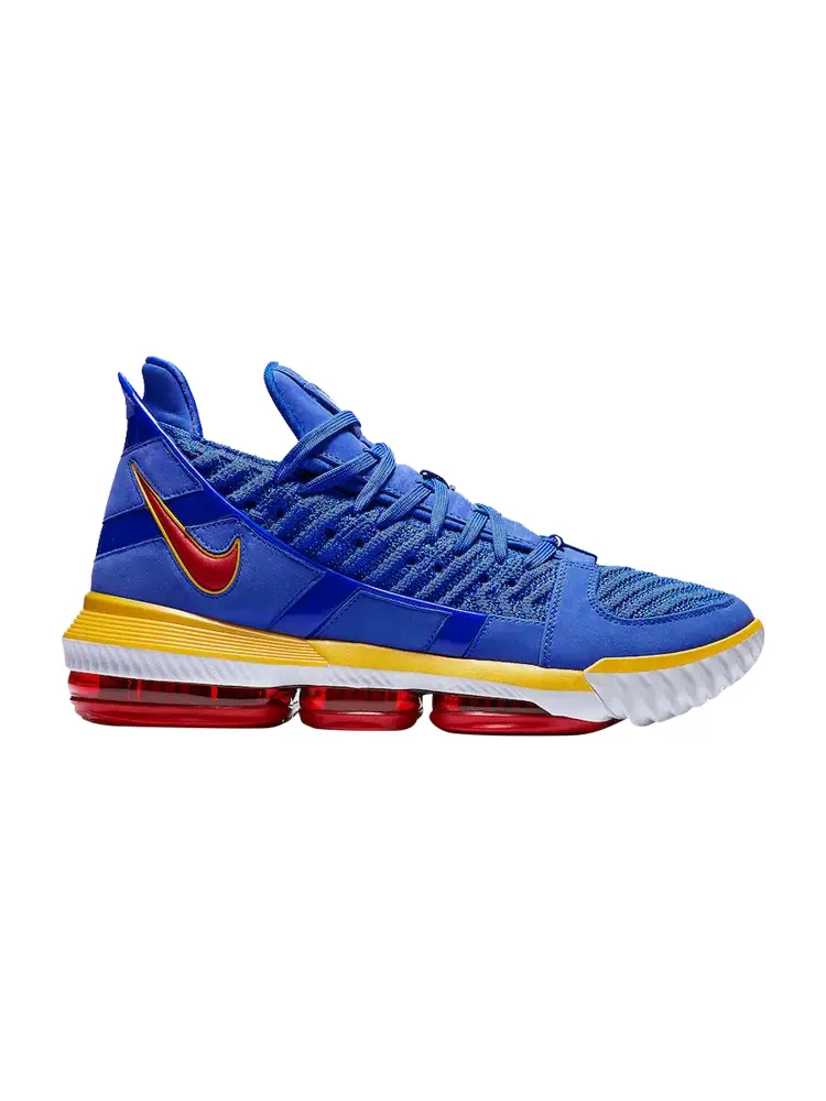 Кроссовки Nike LeBron 16 'Blue SuperBron' — изображение 1 из 1, синий