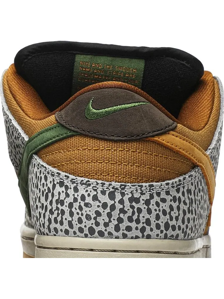 Кроссовки Nike Dunk Low Pro SB 'Safari' — изображение 7 из 8, серый
