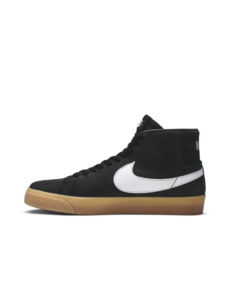 Кроссовки Nike Blazer Mid SB 'Orange Label' — изображение 3 из 4, черный