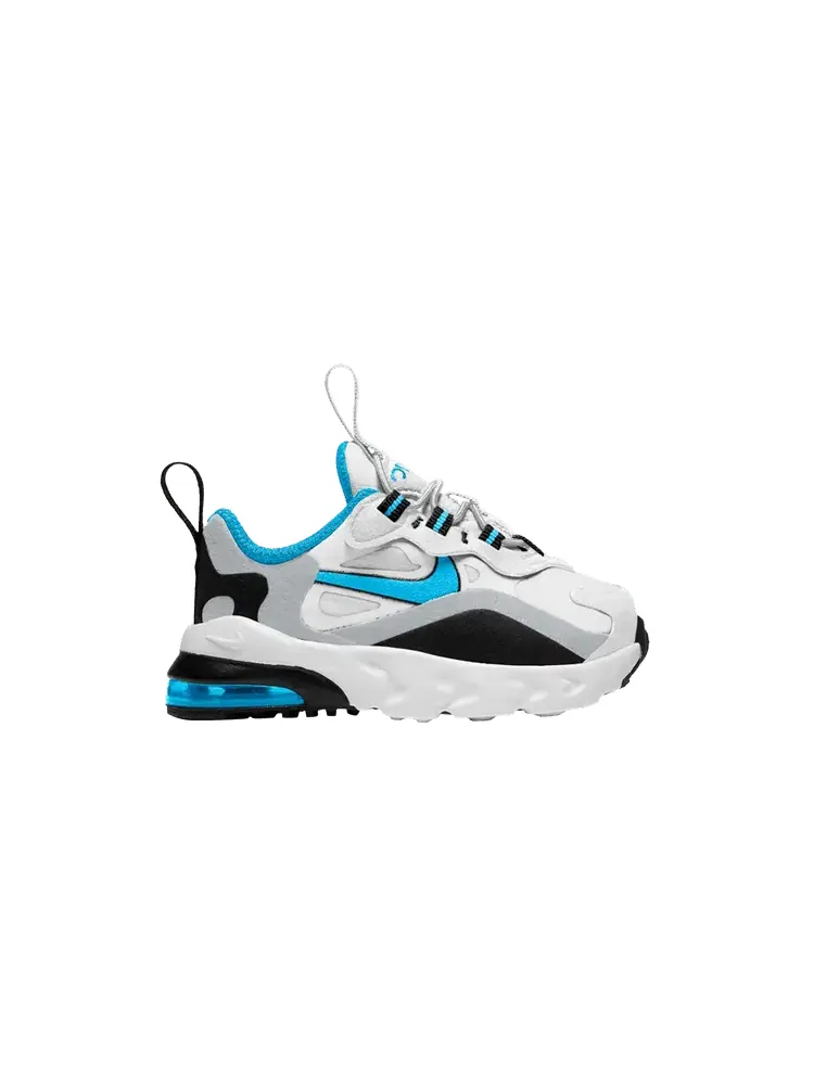 Кроссовки Nike Air Max 270 React TD Laser Blue Wolf Grey — изображение 1 из 1, синий серый