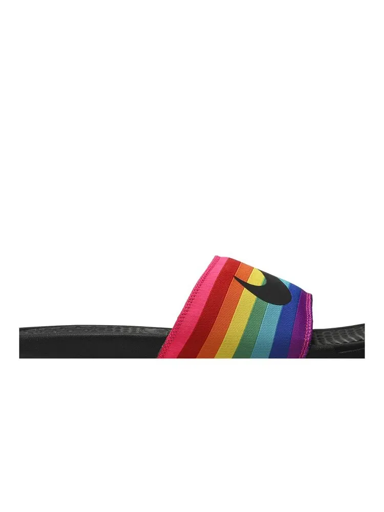 Кроссовки Nike Benassi JDI 'Be True' — изображение 2 из 4, мульти