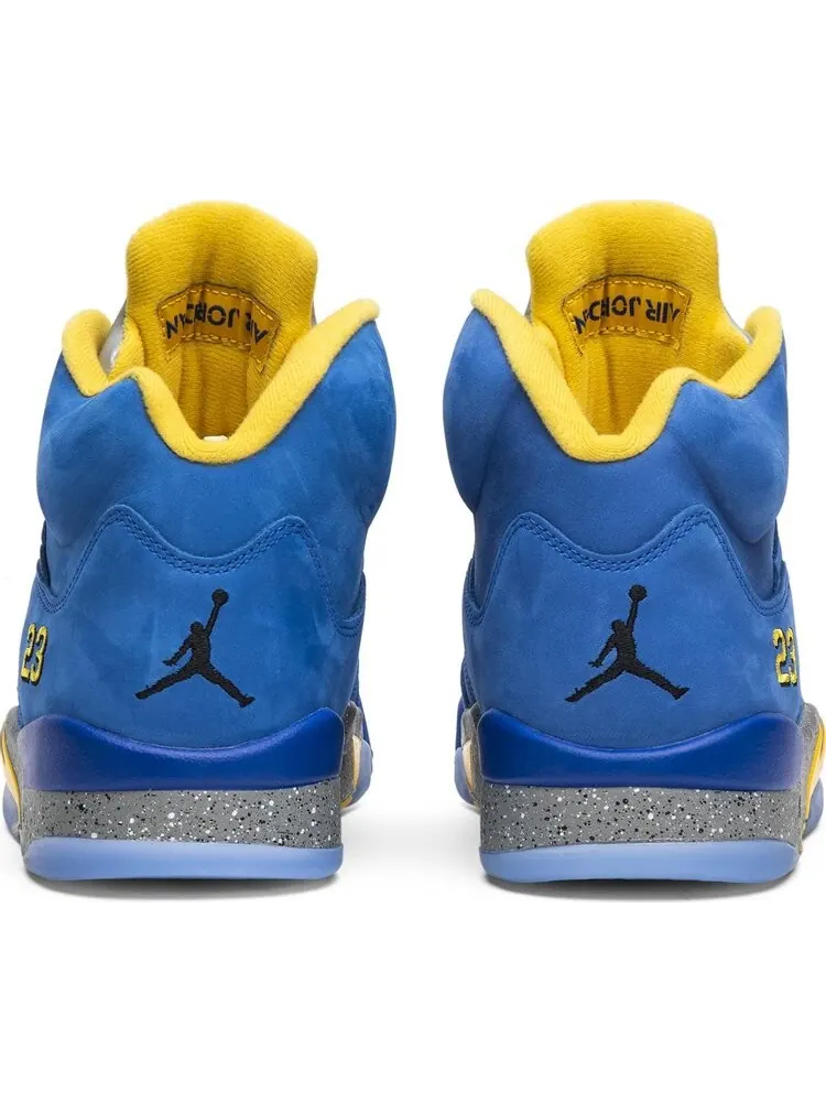 Кроссовки Air Jordan 5 Retro Laney — изображение 6 из 8, синий