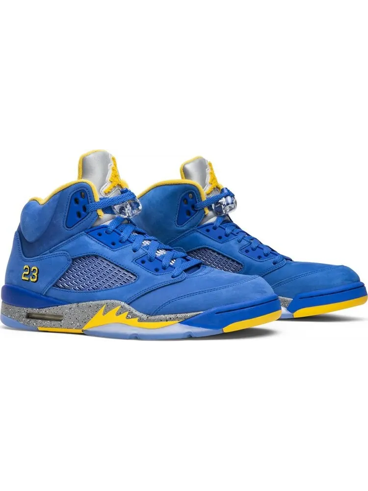 Кроссовки Air Jordan 5 Retro Laney — изображение 8 из 8, синий