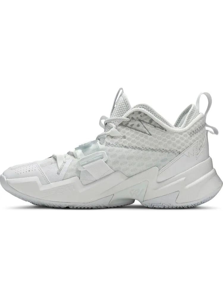 Кроссовки Jordan Why Not Zer0.3 PF Triple White — изображение 3 из 8, белый