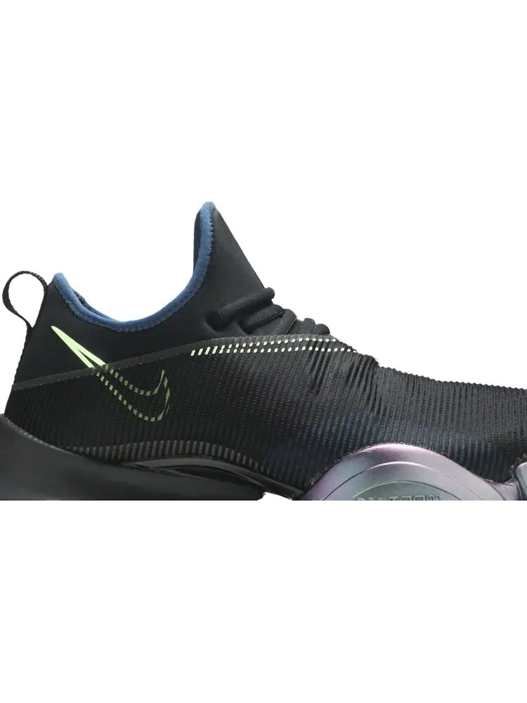 Кроссовки Nike Air Zoom SuperRep 'Black Lime Blast' — изображение 2 из 8, черный