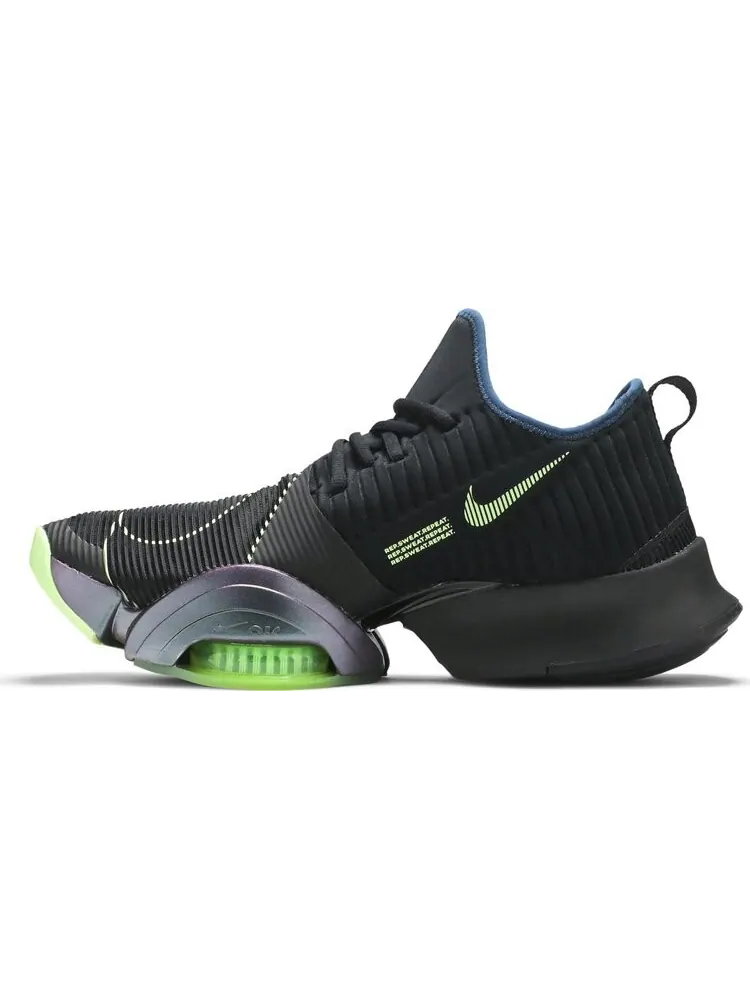Кроссовки Nike Air Zoom SuperRep 'Black Lime Blast' — изображение 3 из 8, черный