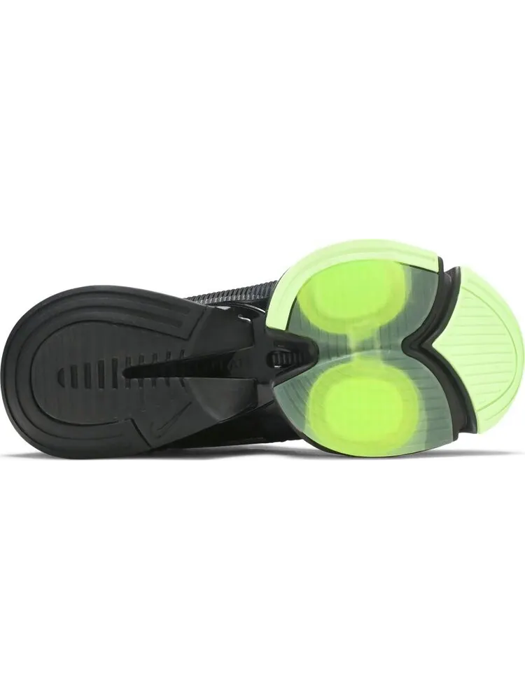 Кроссовки Nike Air Zoom SuperRep 'Black Lime Blast' — изображение 4 из 8, черный