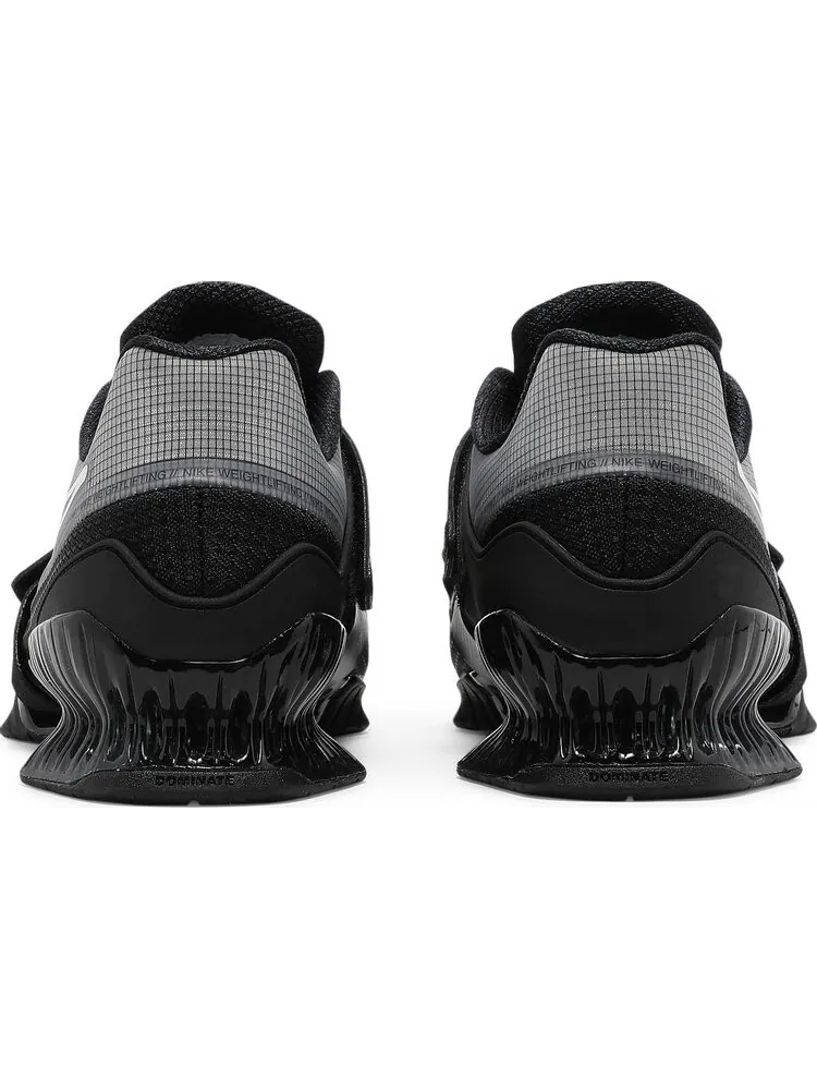 Кроссовки Nike Romaleos 4 Black/White — изображение 6 из 9, черный