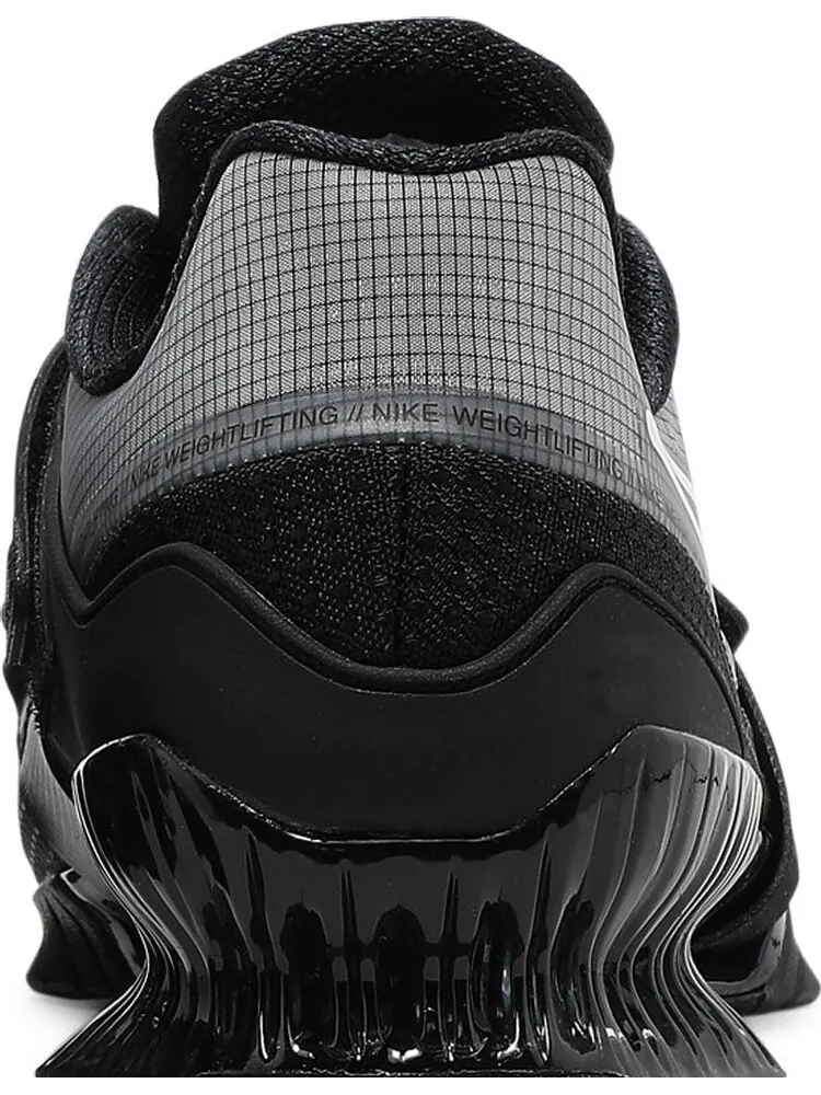 Кроссовки Nike Romaleos 4 Black/White — изображение 7 из 9, черный