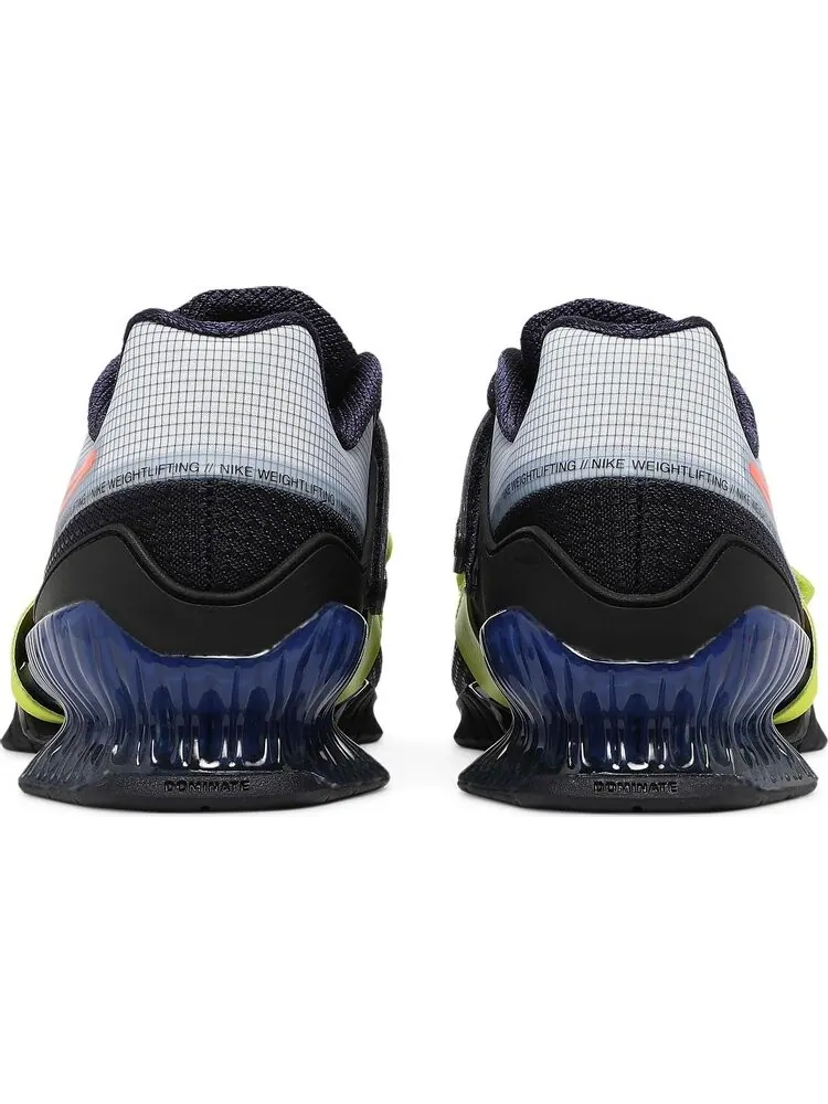 Кроссовки Nike Romaleos 4 'Blackened Blue Cyber' — изображение 6 из 8, синий
