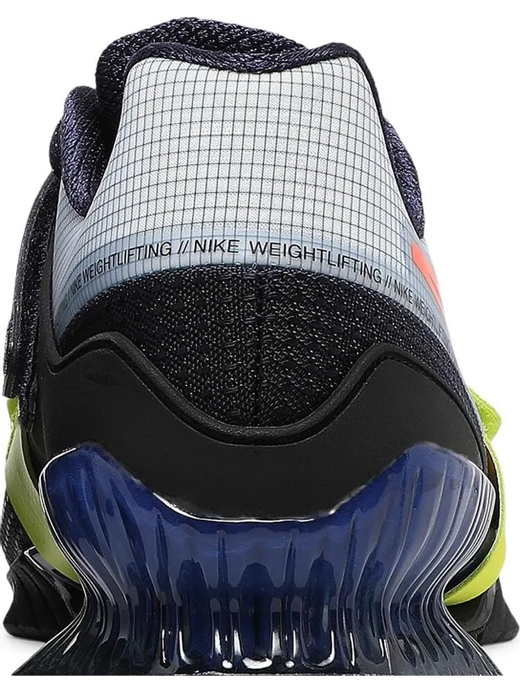 Кроссовки Nike Romaleos 4 'Blackened Blue Cyber' — изображение 7 из 8, синий