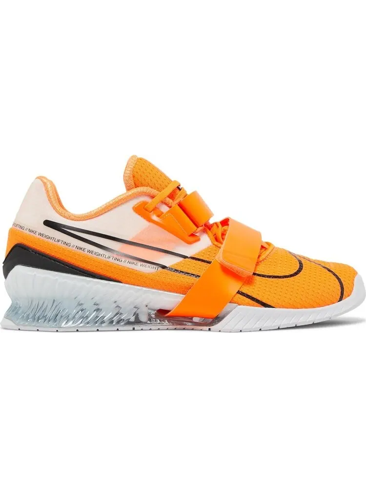 Кроссовки для тяжелой атлетики Nike Romaleos 4 'Total Orange' — изображение 1 из 9, оранжевый