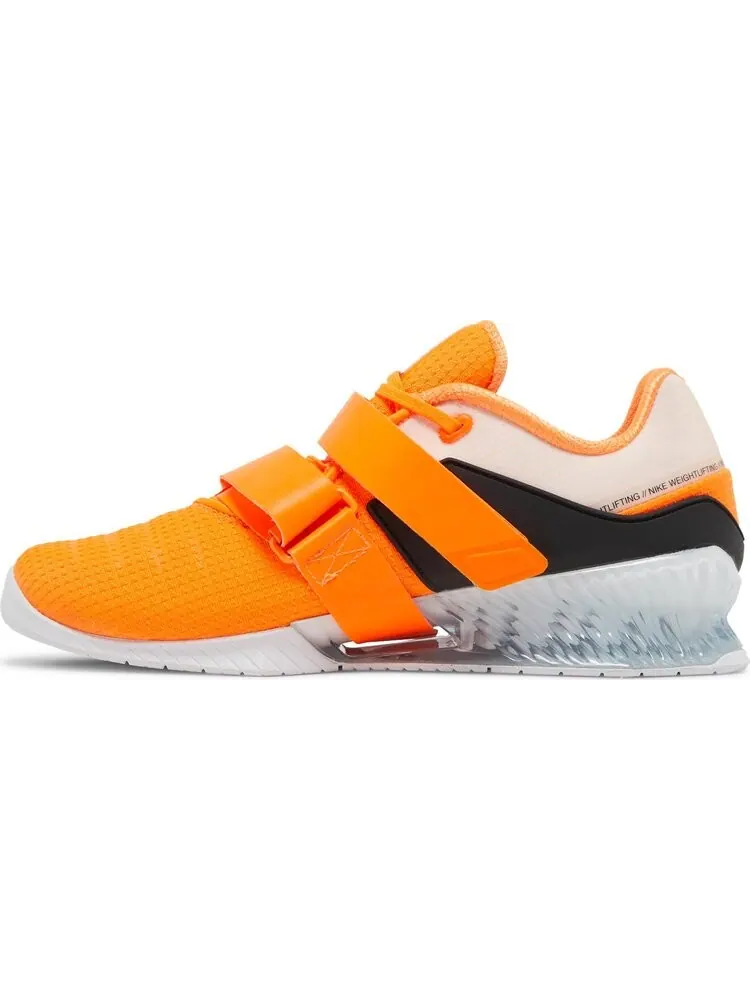 Кроссовки для тяжелой атлетики Nike Romaleos 4 'Total Orange' — изображение 3 из 9, оранжевый