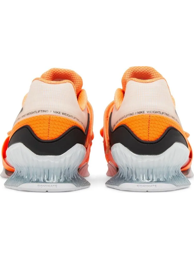 Кроссовки для тяжелой атлетики Nike Romaleos 4 'Total Orange' — изображение 6 из 9, оранжевый