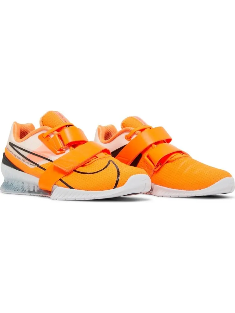 Кроссовки для тяжелой атлетики Nike Romaleos 4 'Total Orange' — изображение 8 из 9, оранжевый