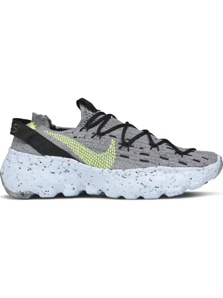 Кроссовки Nike Wmns Space Hippie 04 'This Is Trash - Volt' — изображение 1 из 8, серый