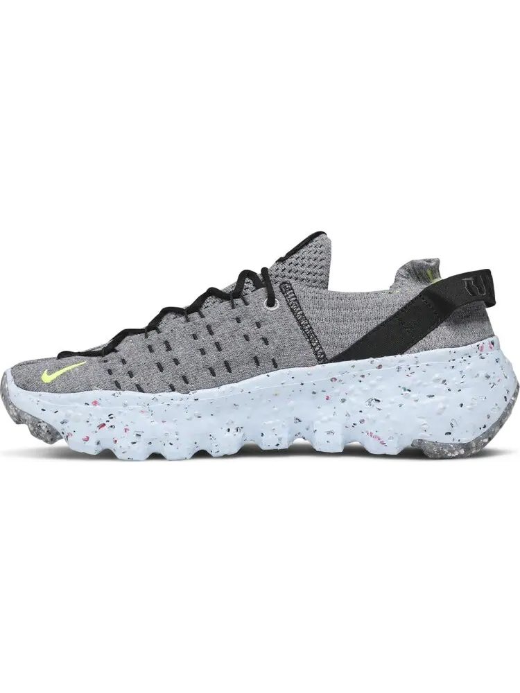 Кроссовки Nike Wmns Space Hippie 04 'This Is Trash - Volt' — изображение 3 из 8, серый