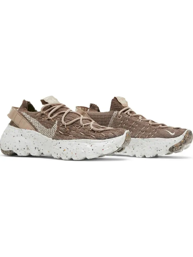 Кроссовки Nike Wmns Space Hippie 04 'Sand' — изображение 8 из 8, коричневый