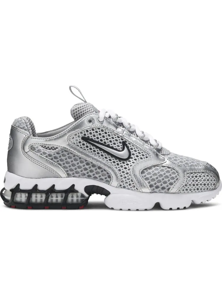 Кроссовки Nike Wmns Zoom Spiridon Cage 2 'Metallic Silver' — изображение 1 из 8, серый