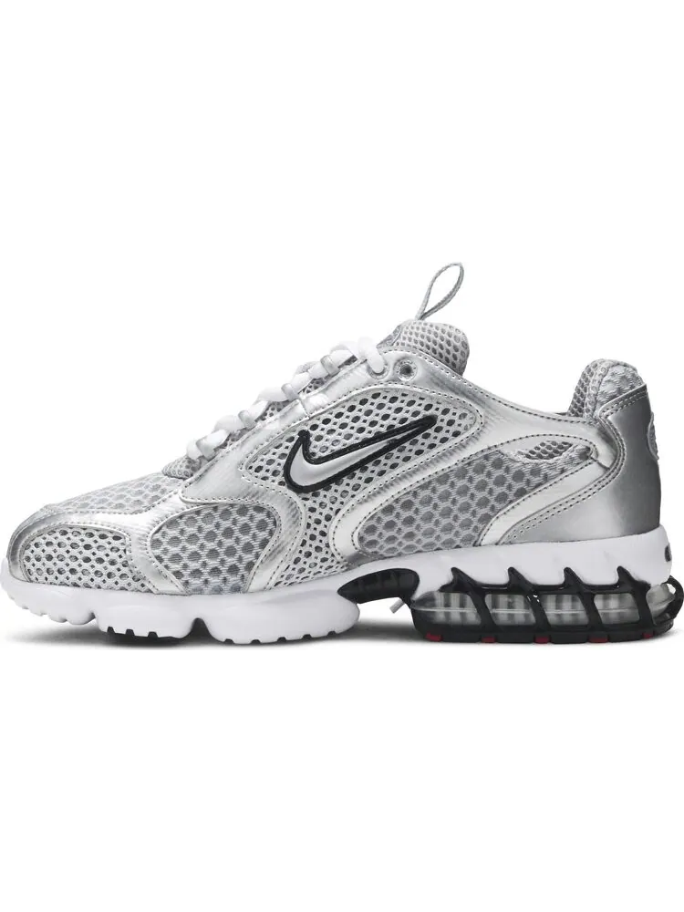Кроссовки Nike Wmns Zoom Spiridon Cage 2 'Metallic Silver' — изображение 3 из 8, серый