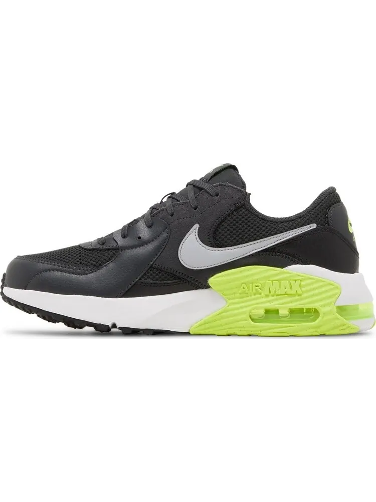 Кроссовки Nike Air Max Excee 'Dark Smoke Grey Volt' — изображение 3 из 8, серый