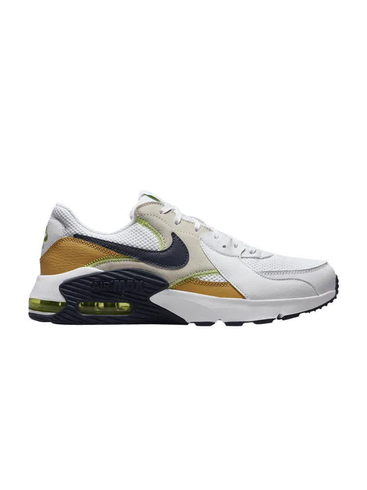 Кроссовки Nike Air Max Excee 'White Obsidian Team Gold' — изображение 1 из 1, белый//золотистый