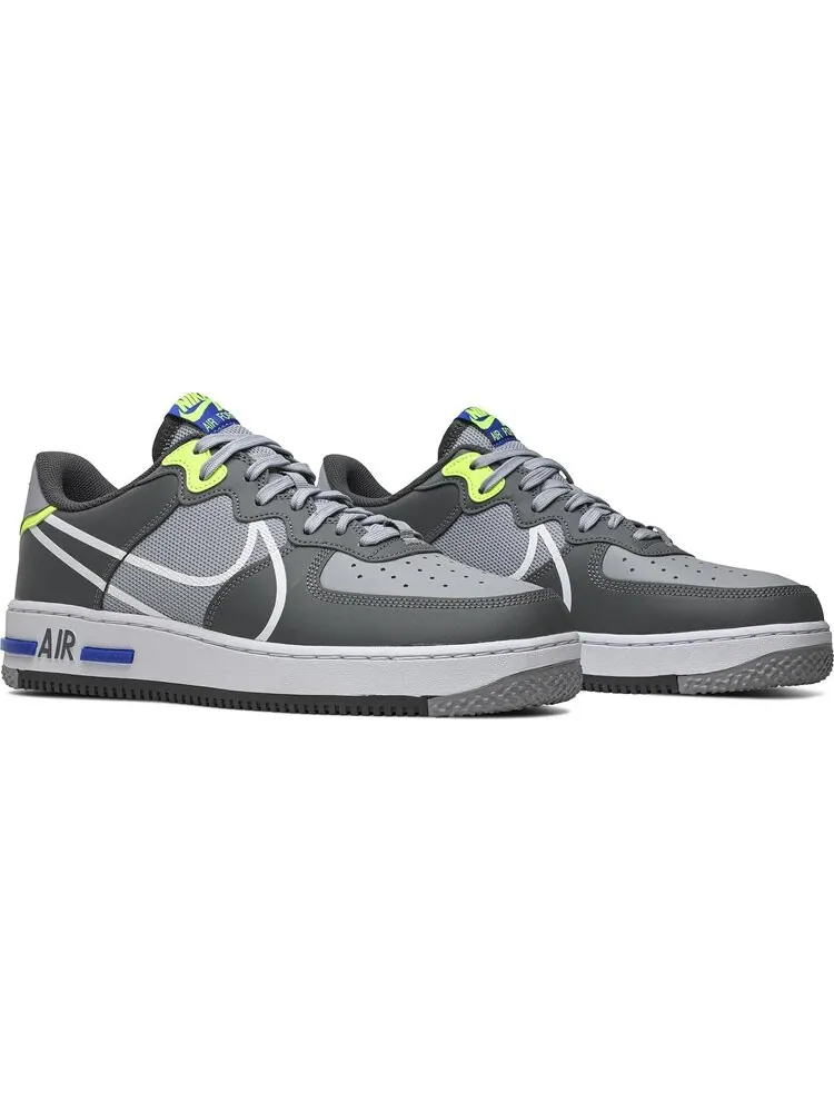 Кроссовки Nike Air Force 1 React 'Wolf Grey' — изображение 8 из 8, серый