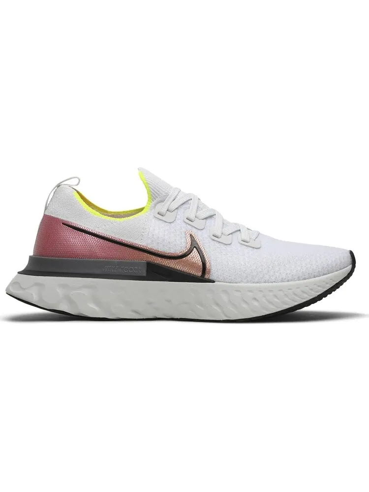 Кроссовки Nike React Infinity Run 'Pink Blast' — изображение 1 из 8, белый