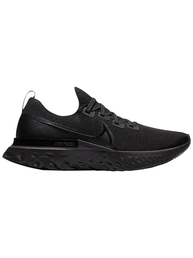 Кроссовки Nike React Infinity Run Flyknit 'Triple Black' — изображение 1 из 1, черный