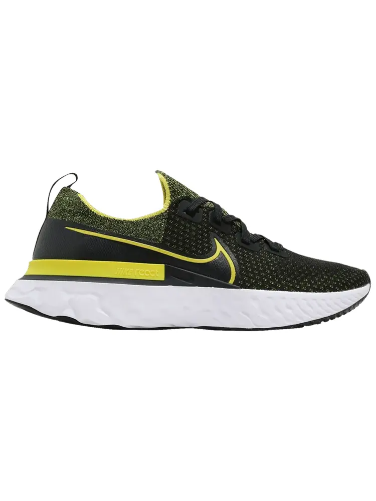 Кроссовки Nike React Infinity Run Flyknit 'Sonic Yellow' — изображение 1 из 1, желтый