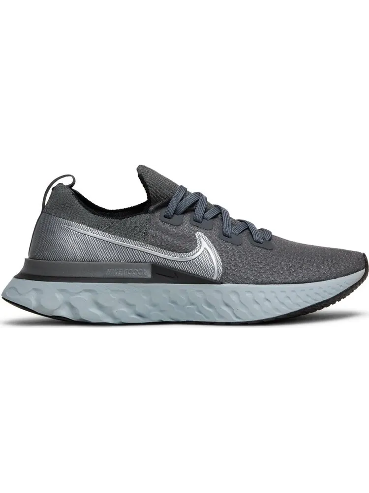 Кроссовки Nike React Infinity Run Flyknit 'Iron Grey' — изображение 1 из 8, серый