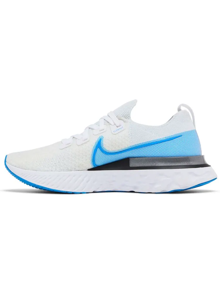 Кроссовки Nike React Infinity Run Flyknit 'White Photo Blue' — изображение 3 из 8, белый