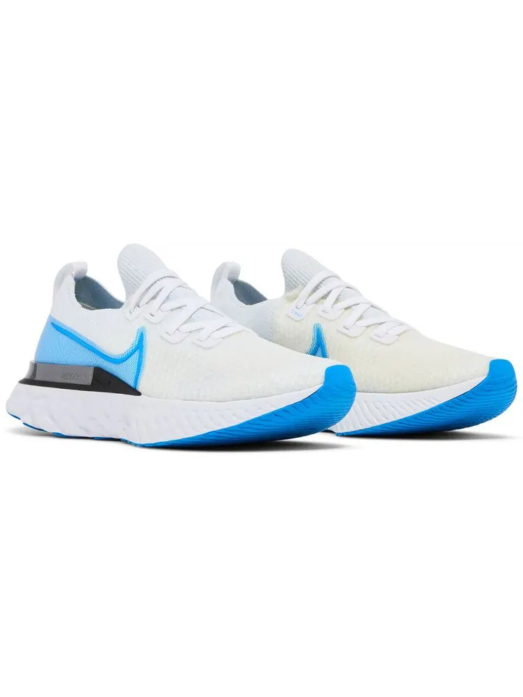 Кроссовки Nike React Infinity Run Flyknit 'White Photo Blue' — изображение 8 из 8, белый