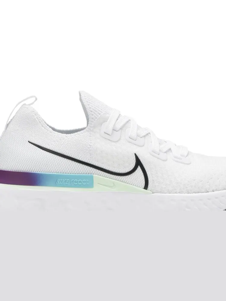 Кроссовки Nike Wmns React Infinity Run Flyknit 'White Ombre' — изображение 2 из 8, белый