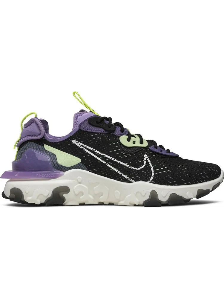 Кроссовки Nike React Vision 'Gravity Purple' — изображение 1 из 8, черный
