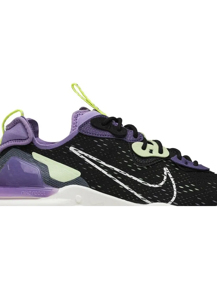 Кроссовки Nike React Vision 'Gravity Purple' — изображение 2 из 8, черный