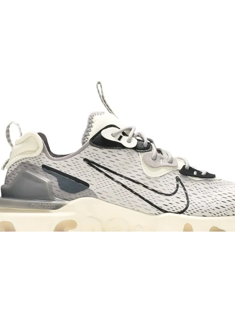 Кроссовки Nike React Vision 'Vast Grey' — изображение 2 из 8, серый
