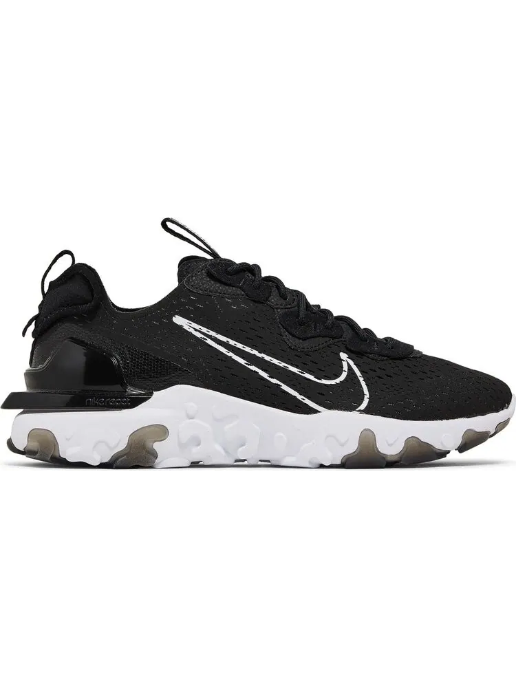 Кроссовки Nike React Vision 'Black' — изображение 1 из 8, черный