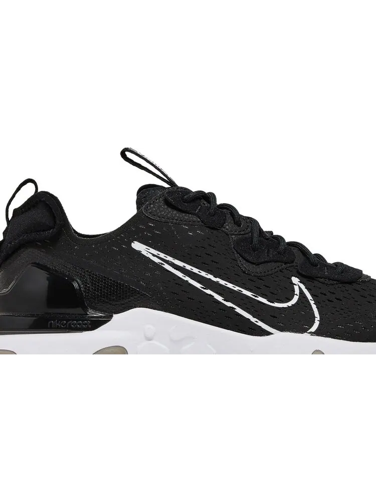 Кроссовки Nike React Vision 'Black' — изображение 2 из 8, черный