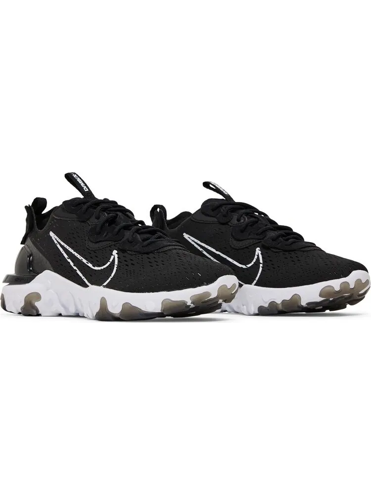 Кроссовки Nike React Vision 'Black' — изображение 8 из 8, черный