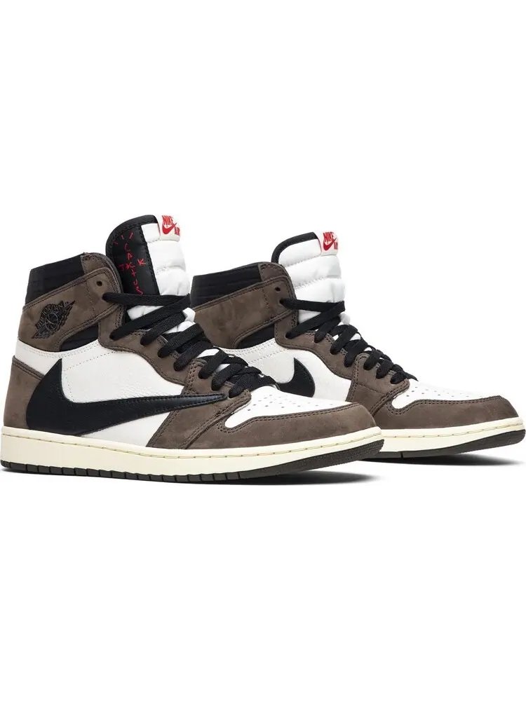 Кроссовки Air Jordan 1 Retro High OG 'Mocha' Travis Scott — изображение 8 из 8, коричневый