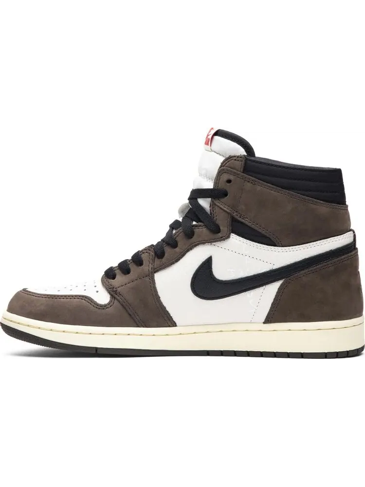 Кроссовки Travis Scott x Air Jordan 1 Retro High OG Mocha Sample — изображение 3 из 8, коричневый