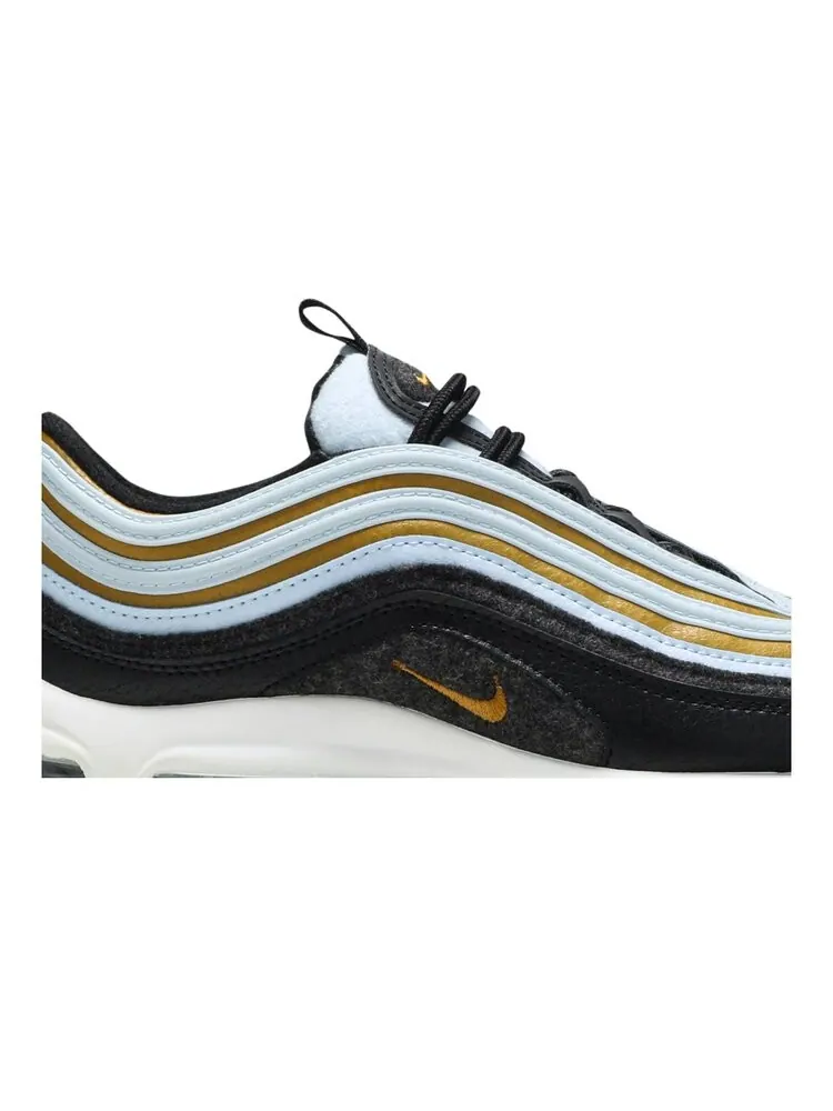 Кроссовки Nike Air Max 97 GS 'Fleece' — изображение 2 из 4, черный