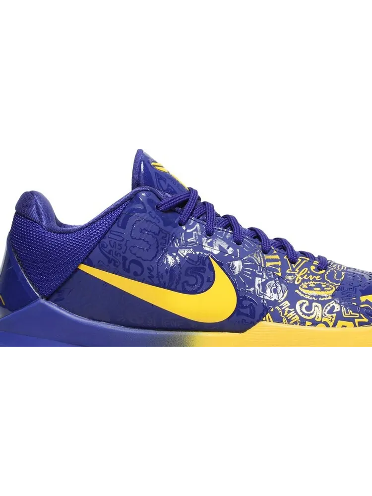 Кроссовки Nike Zoom Kobe 5 Protro '5 Rings' — изображение 2 из 8, фиолетовый