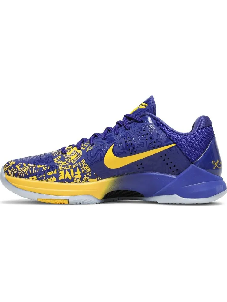 Кроссовки Nike Zoom Kobe 5 Protro '5 Rings' — изображение 3 из 8, фиолетовый